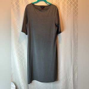 Ralph by Ralph Lauren short sleeve grey t-shirt dress